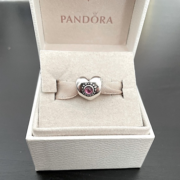 Pandora treasured heart charm